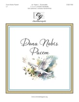 Dona Nobis Pacem Handbell sheet music cover